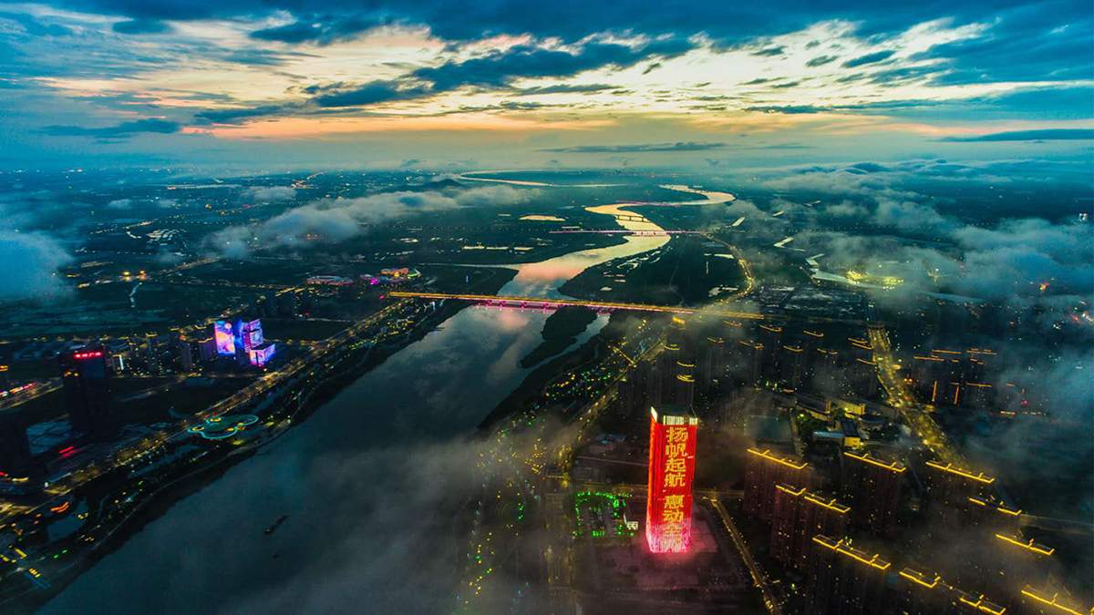 “一江兩岸”夜景亮化聯(lián)動控制管理系統(tǒng)項目